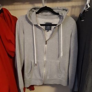 Grey Zip Up Hoodie
